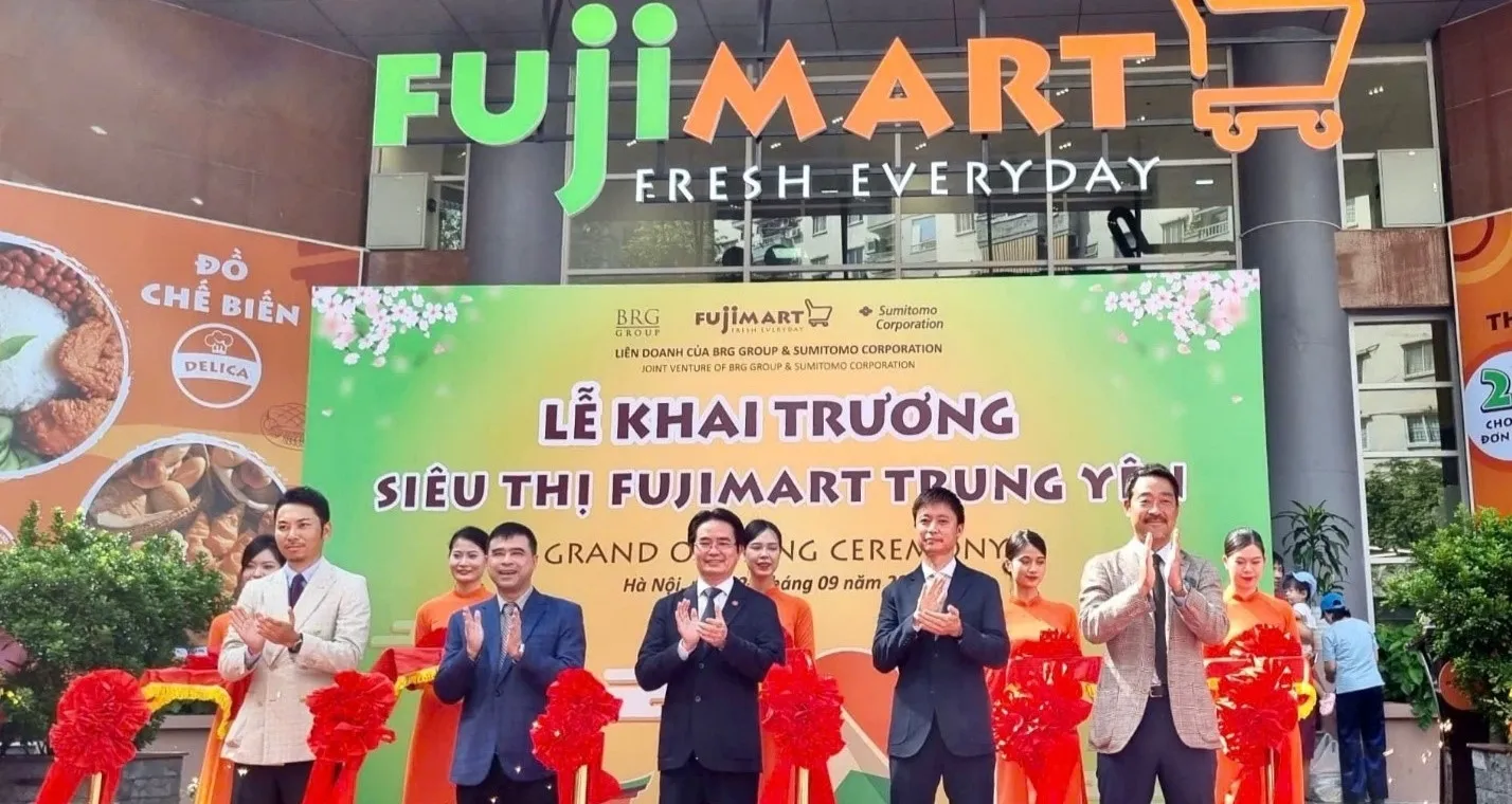 Khai trương siêu thị FujiMart mới tại Tòa nhà Trung Yên 1, Cầu Giấy, Hà Nội