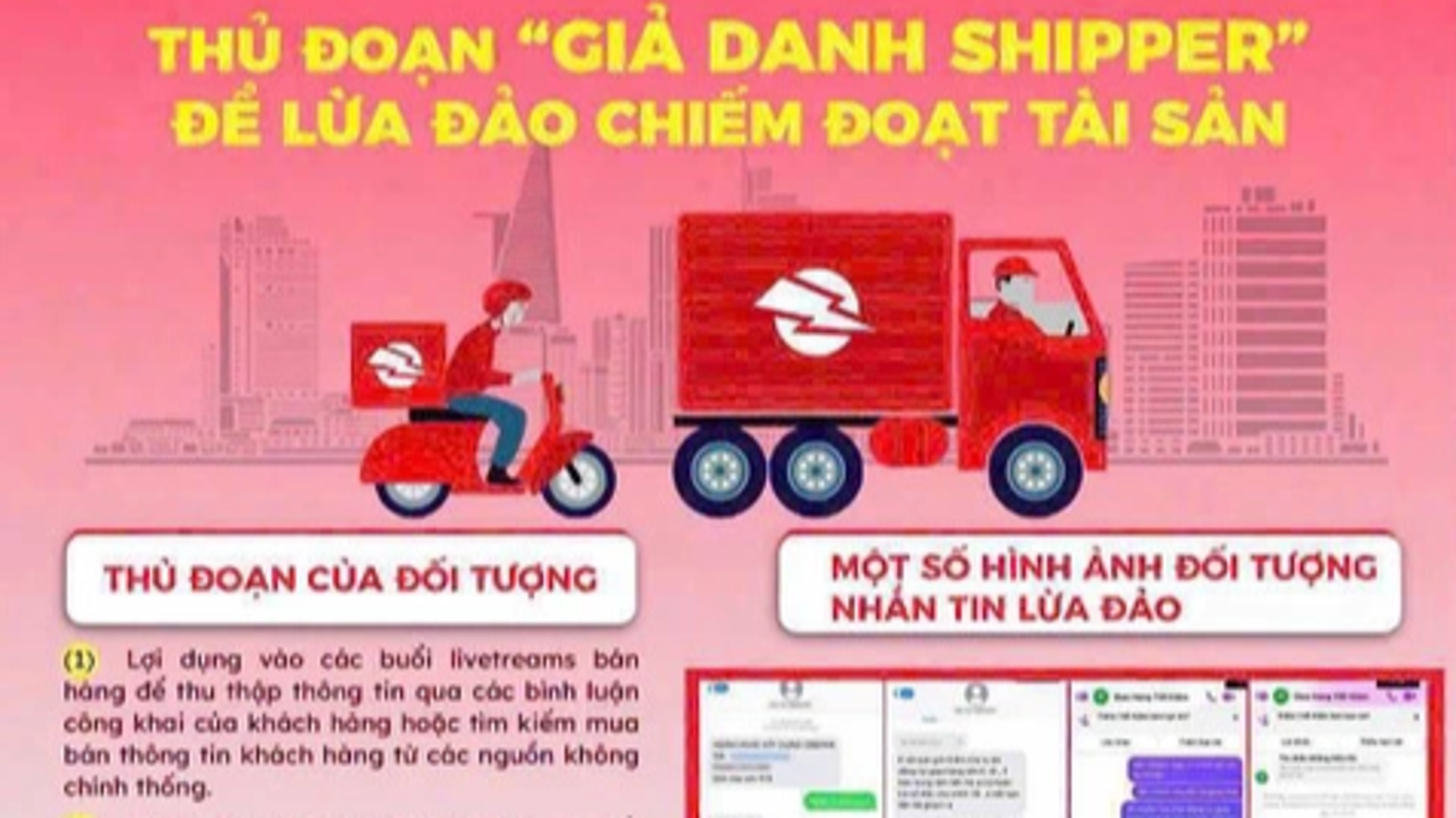 Công an Hà Nội vạch trần thủ đoạn giả mạo shipper gọi điện lừa đảo 