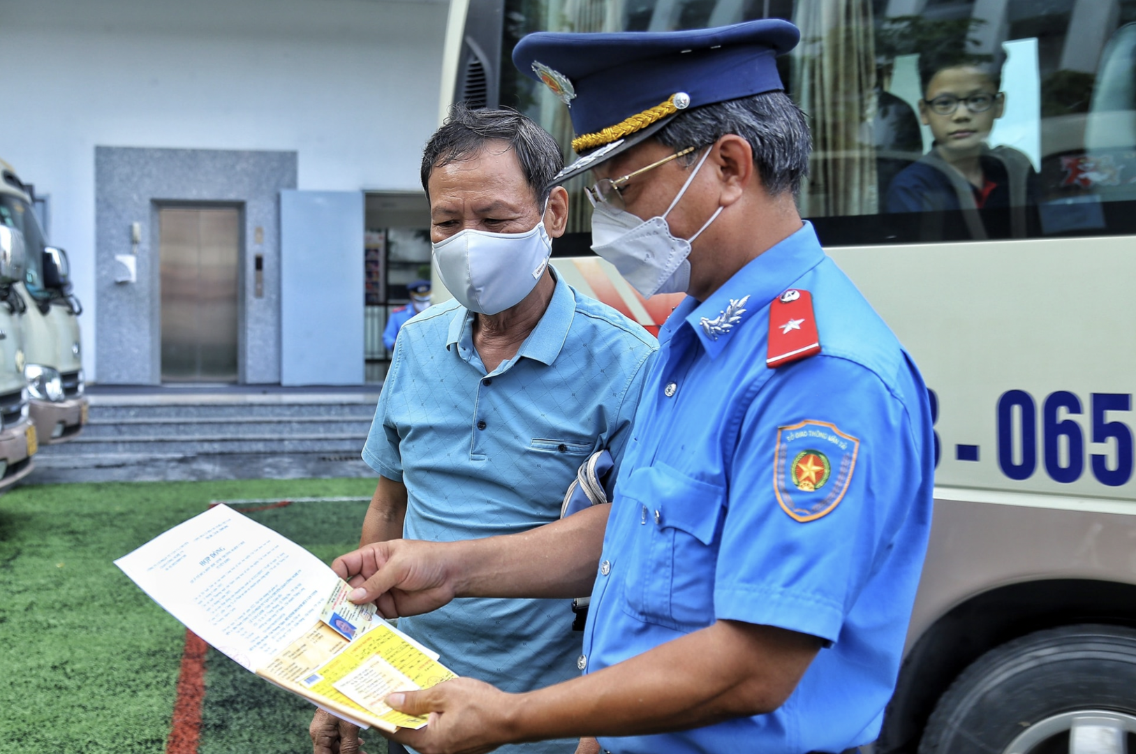 Hà Nội: xử phạt 54 phương tiện đưa đón học sinh vi phạm