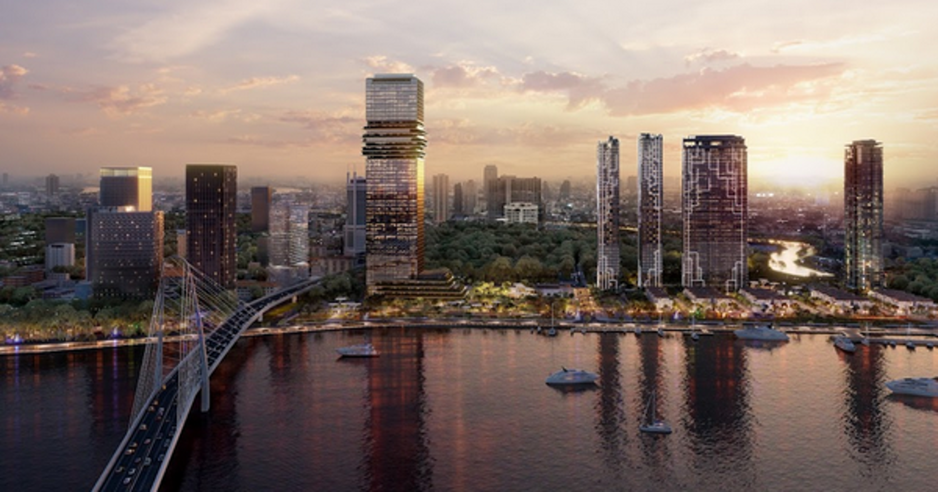 Marina Central Tower thu hút khách thuê nhờ vị trí trung tâm