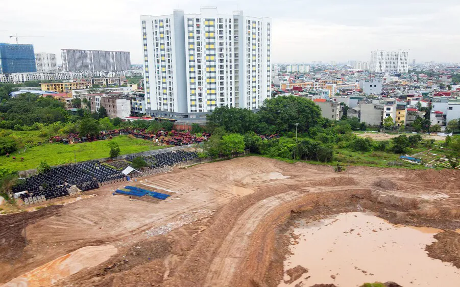 Giao gần 10.000m2 đất cho quận Long Biên để chỉnh trang hạ tầng kỹ thuật