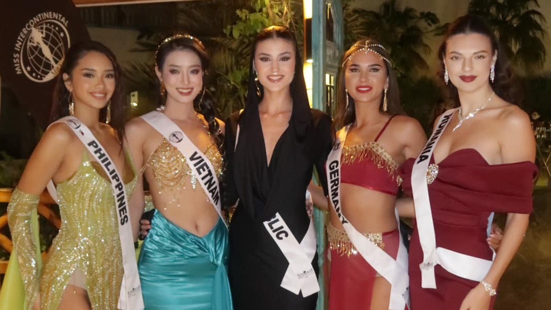 Bùi Khánh Linh thay đổi trang phục tại Hoa hậu Liên lục địa Miss Intercontinental 2024