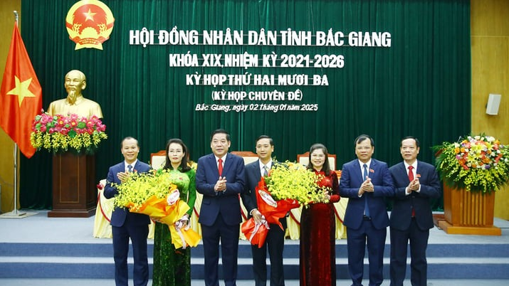 Bắc Giang có tân Chủ tịch HĐND và UBND tỉnh