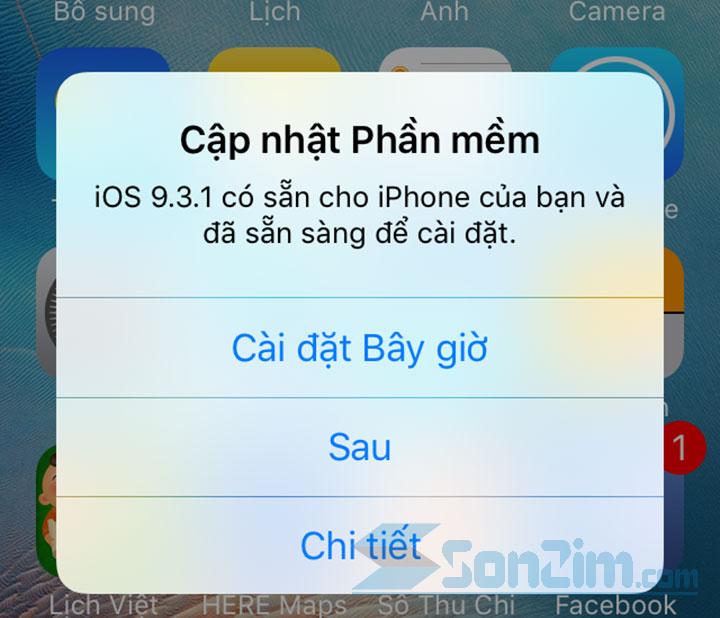 Cách hủy, xóa bản cập nhật iOS