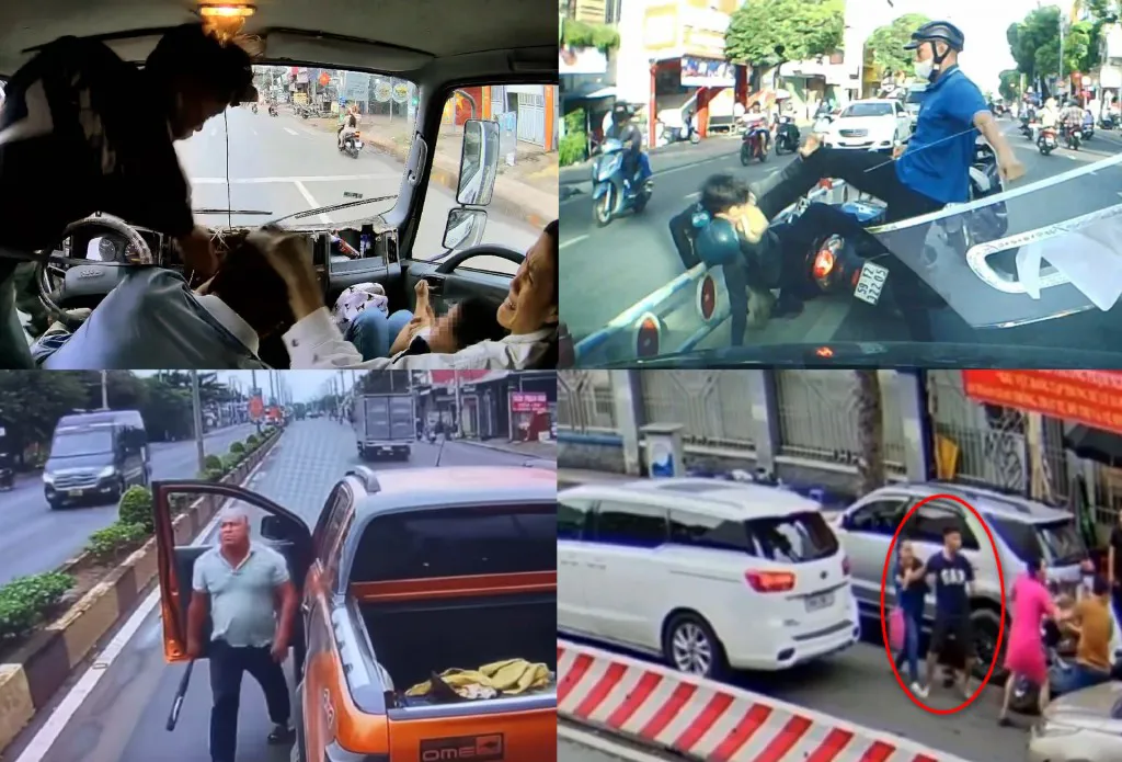 Tình trạng sử dụng vũ lực để giải quyết va chạm giao thông trên đường có dấu hiệu tăng trong thời gian qua. Ảnh TL