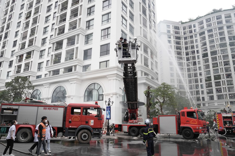 Hanoi makes firefighting and rescuing more effective