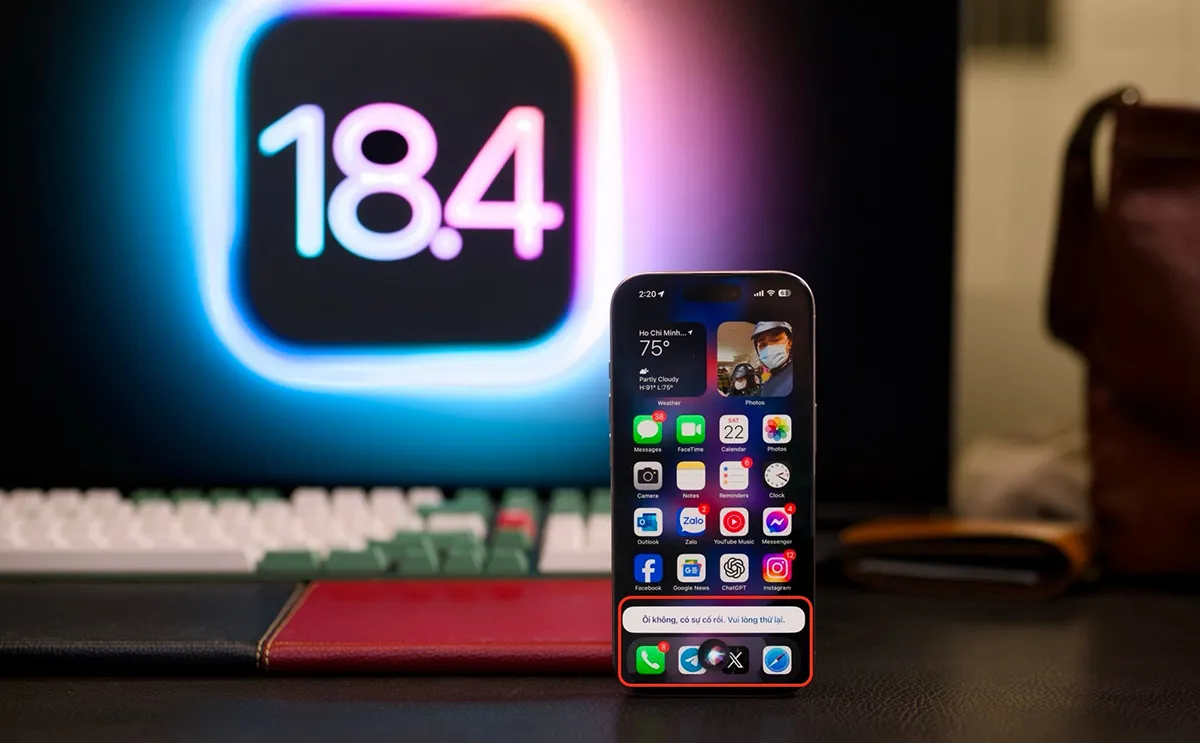 Apple phát hành iOS 18.4 beta 2