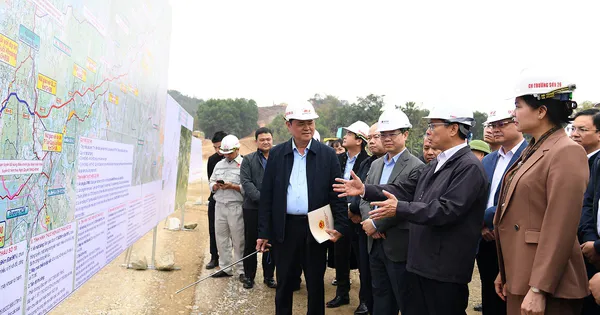 Phó Thủ tướng Bùi Thanh Sơn kiểm tra tiến độ 4 tuyến cao tốc trọng điểm