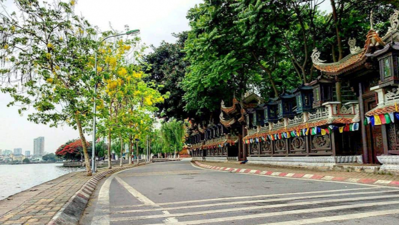 Hà Nội: mở rộng các tuyến đường xung quanh hồ Tây