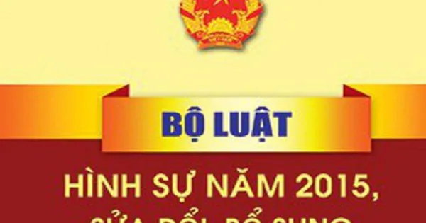 Kế hoạch xây dựng dự án Bộ luật Hình sự (sửa đổi)