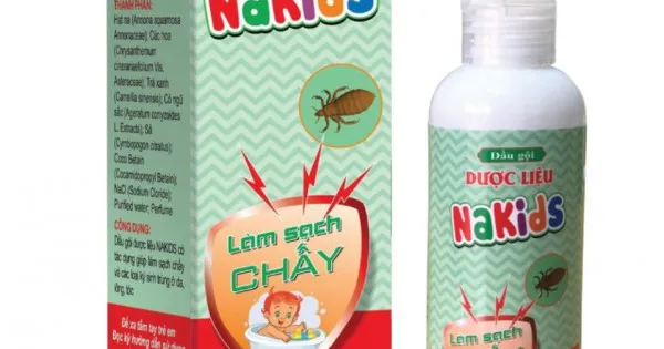 Thu hồi toàn quốc lô dầu gội Nakids trị chấy do không đạt chất lượng