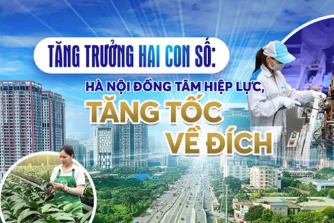 Tăng trưởng hai con số: Hà Nội đồng tâm hiệp lực, tăng tốc về đích