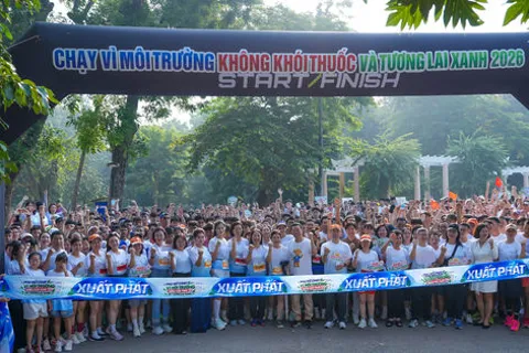 Những hình ảnh ấn tượng lan tỏa thông điệp sống khỏe, sống xanh