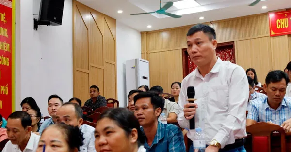 Xã Yên Lãng lấy ý kiến nhân dân về Đồ án Quy hoạch phân khu đô thị tổ hợp dịch vụ SH-2
