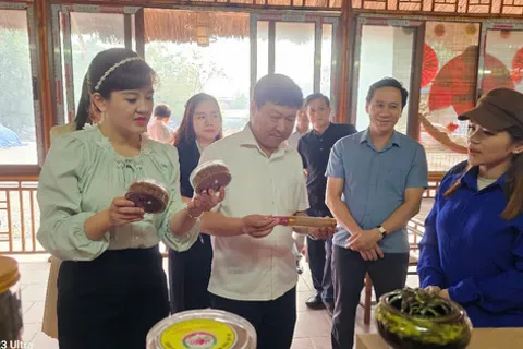 Xã Ứng Thiên gắn Cuộc vận động với phát triển sản phẩm làng nghề