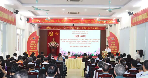 Phường Kiến Hưng đối thoại với nhân dân, tập trung giải quyết kiến nghị từ cơ sở
