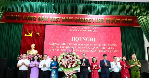 Xã Đan Phượng: Cán bộ làm công tác Đảng cần vững chuyên môn, gần dân, sát cơ sở