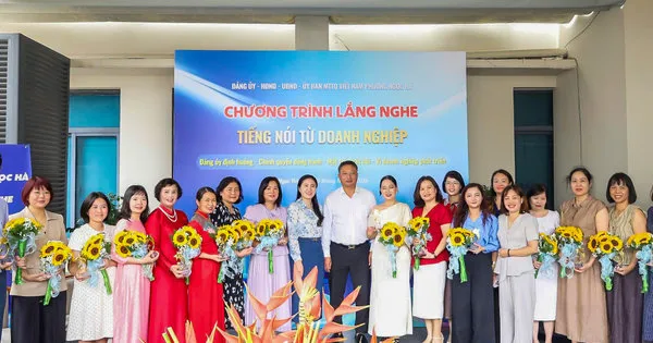 Phường Ngọc Hà: Lắng nghe, đồng hành cùng doanh nghiệp phát triển
