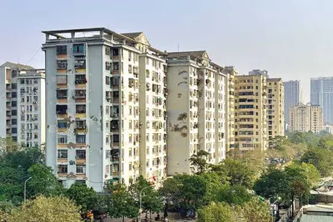Chung cư cũ lấy lại sức hút trên thị trường Hà Nội