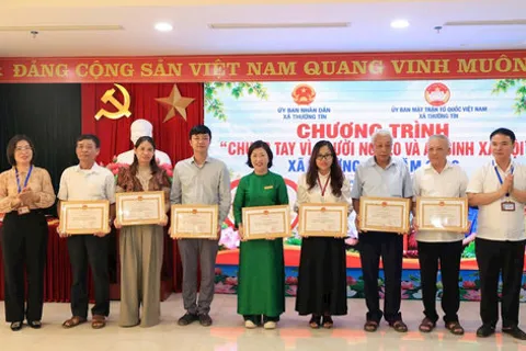 Thường Tín phát động tháng cao điểm “Vì người nghèo” năm 2026