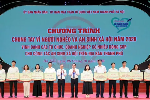 Hà Nội huy động hơn 77 tỷ đồng chung tay vì người nghèo và an sinh xã hội