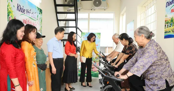 Người cao tuổi phường Cửa Nam có thêm không gian chăm sóc sức khỏe, giao lưu ban ngày