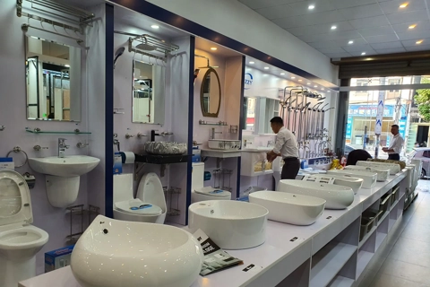 Showroom vật liệu xây dựng: không gian mới cho thị trường vật liệu hiện đại