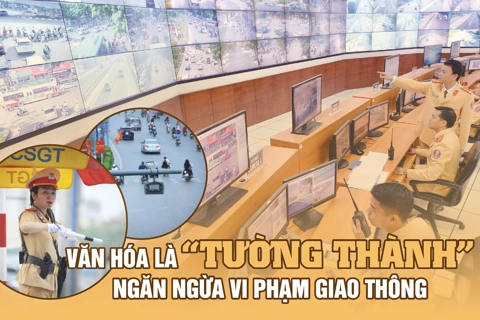 Văn hóa là “tường thành” ngăn ngừa vi phạm giao thông