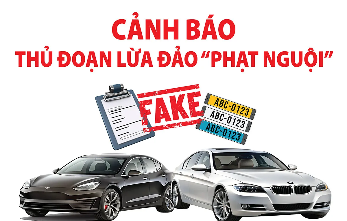 Cảnh báo thủ đoạn lừa đảo "phạt nguội"