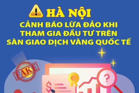 Hà Nội: Cảnh báo lừa đảo khi tham gia đầu tư trên sàn giao dịch vàng quốc tế