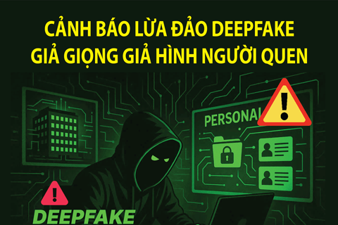 Cảnh báo lừa đảo deepfake giả giọng giả hình người quen
