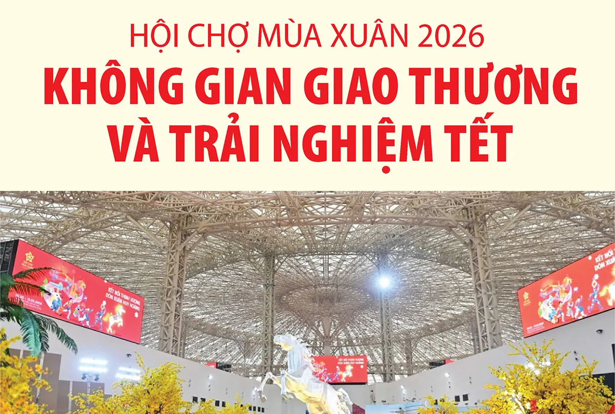Hội chợ Mùa Xuân 2026 - Không gian giao thương và trải nghiệm Tết