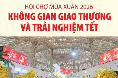 Hội chợ Mùa Xuân 2026 - Không gian giao thương và trải nghiệm Tết