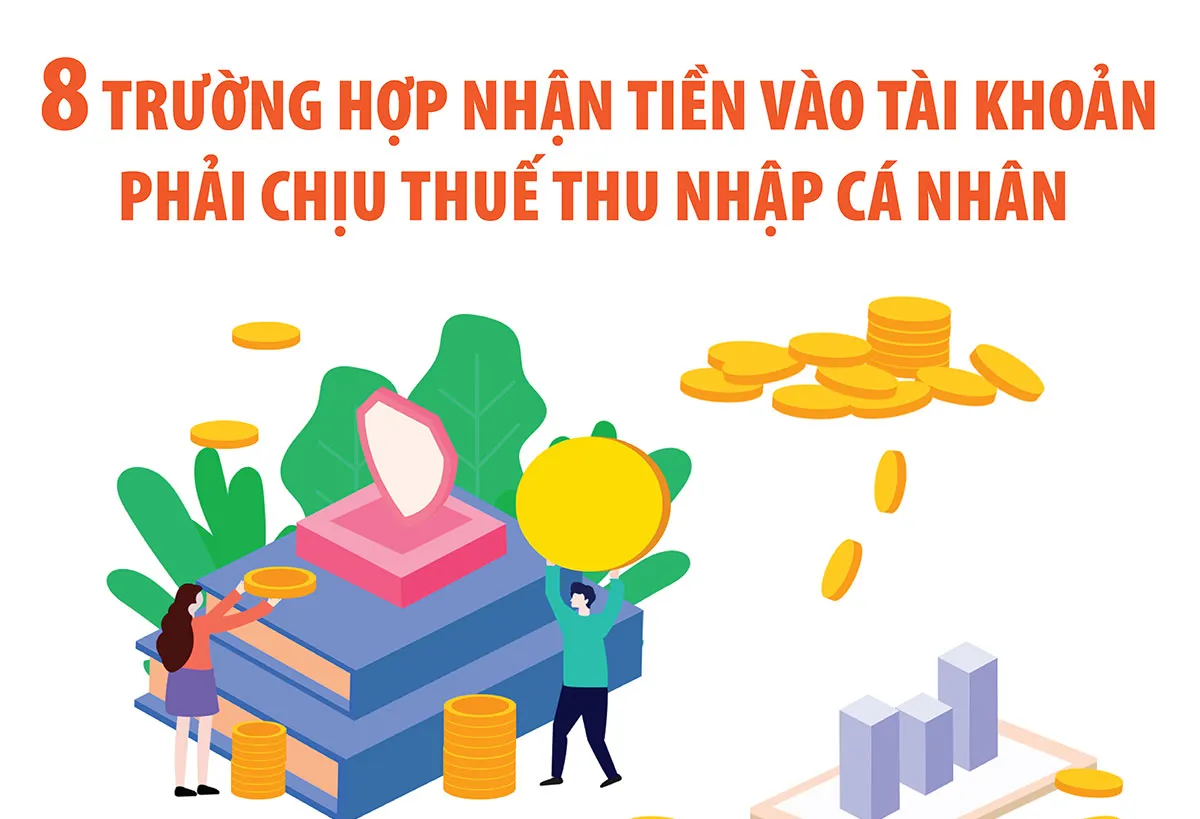 Chi tiết 8 trường hợp nhận tiền vào tài khoản phải chịu thuế thu nhập cá nhân