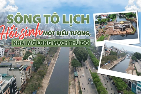 Sông Tô Lịch - Hồi sinh một biểu tượng, khai mở long mạch Thủ đô
