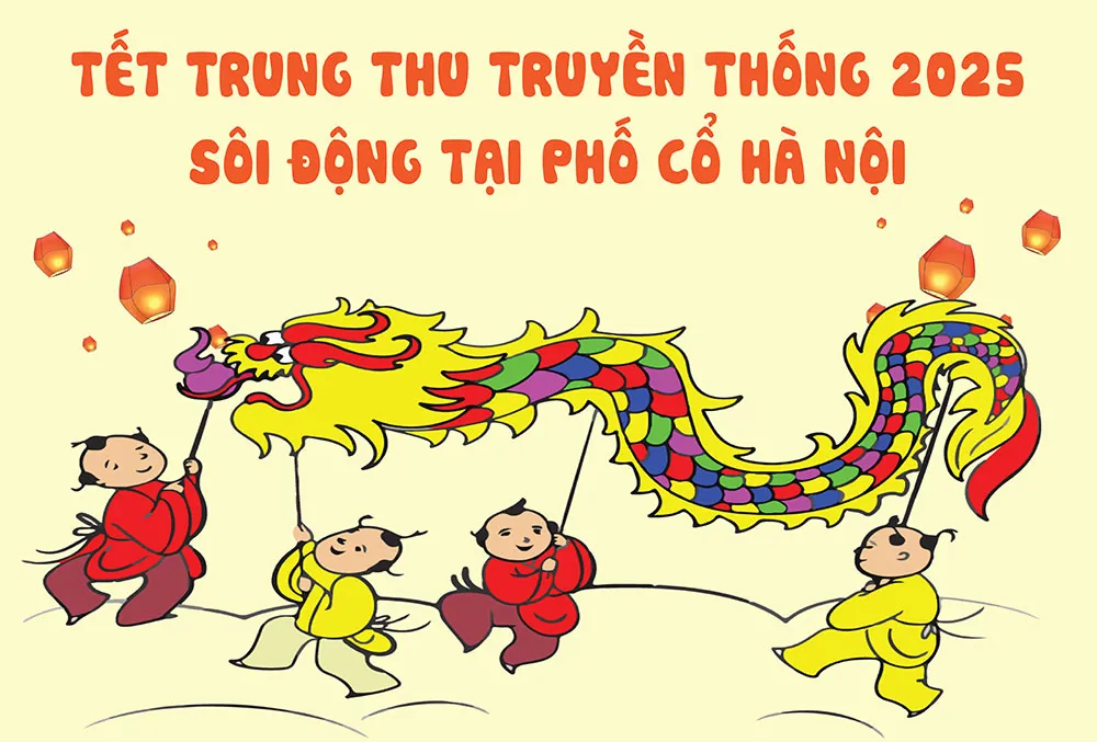 Tết Trung thu truyền thống 2025 sôi động tại phố cổ Hà Nội