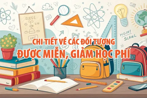 Chi tiết về các đối tượng được miễn, giảm học phí