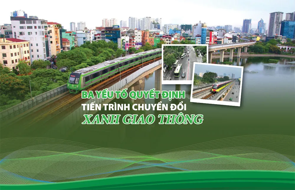 Ba yếu tố quyết định tiến trình chuyển đổi xanh giao thông