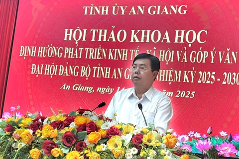 Nhiều chuyên gia, nhà khoa học đóng góp vào định hướng phát triển kinh tế - xã hội tỉnh An Giang