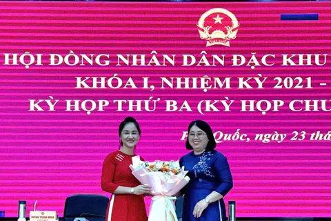 Bà Nguyễn Thị Kim Loan được bầu làm Phó Chủ tịch UBND đặc khu Phú Quốc 