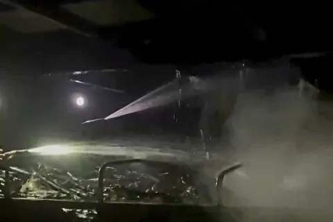 Cháy xe chở than trên phà tuyến Hà Tiên – Phú Quốc