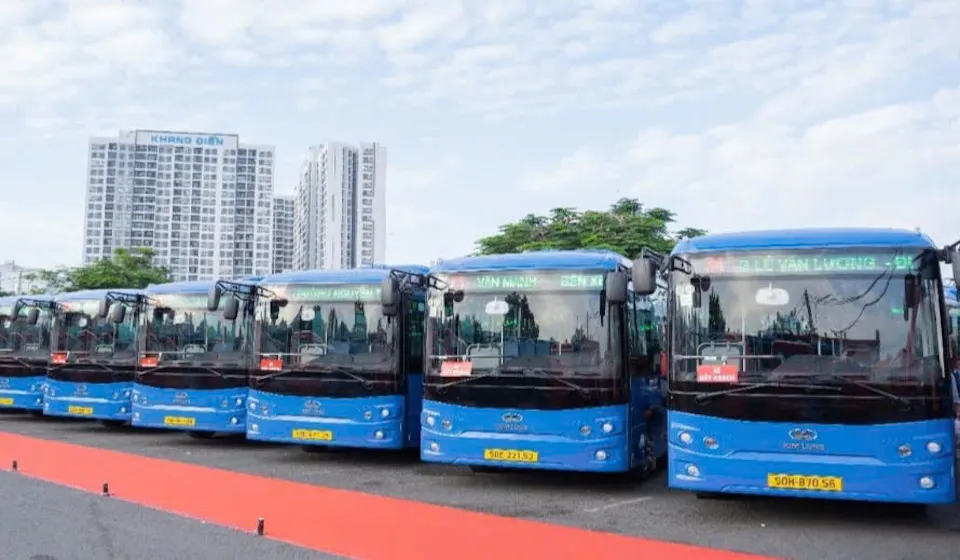 FUTA Bus Lines chính thức vận hành 35 tuyến xe buýt mới tại TP Hồ Chí Minh