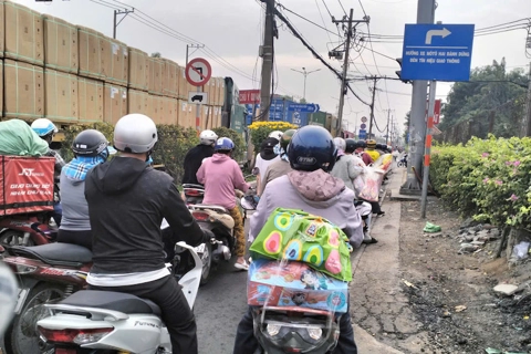 Người dân vui mừng khi sắp có xe buýt kết nối với KDC Cát Lái