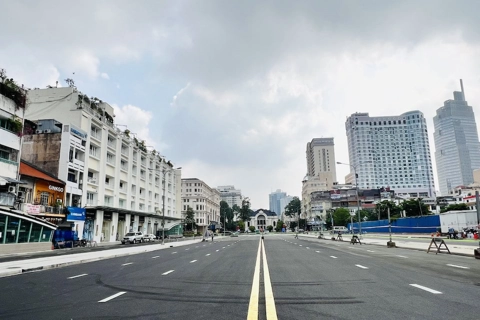 TP Hồ Chí Minh điều chỉnh giao thông đường Lê Lợi từ ngày 1 đến 10/6
