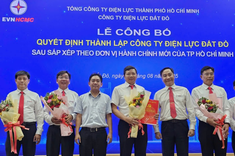 Tổng Công ty điện lực TP Hồ Chí Minh thành lập 9 công ty điện lực mới