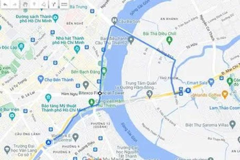 TP Hồ Chí Minh: cấm phương tiện lưu thông qua đường hầm sông Sài Gòn