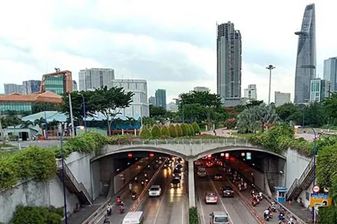 TP Hồ Chí Minh: cấm xe qua hầm Thủ Thiêm chiều 23, 24 và 26/9 