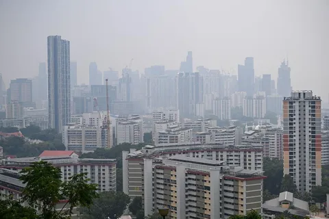 Khói mù từ Indonesia lan rộng khắp Đông Nam Á