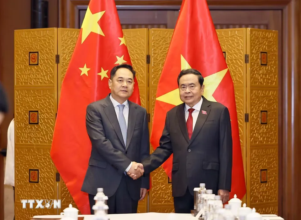 Chủ tịch Quốc hội Trần Thanh Mẫn: Gắn giao lưu nhân dân với lợi ích thiết thực của người dân hai nước