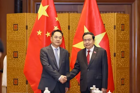 Chủ tịch Quốc hội Trần Thanh Mẫn: Gắn giao lưu nhân dân với lợi ích thiết thực của người dân hai nước